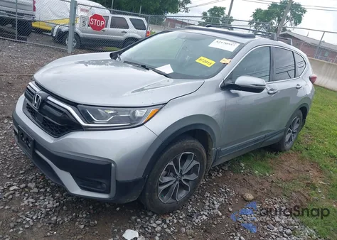 2021 Honda Cr-V Awd Ex из США, поврежденный, VIN 5J6RW2H5XML007330